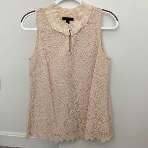 JCrew Sleeveless Under Blazer Top